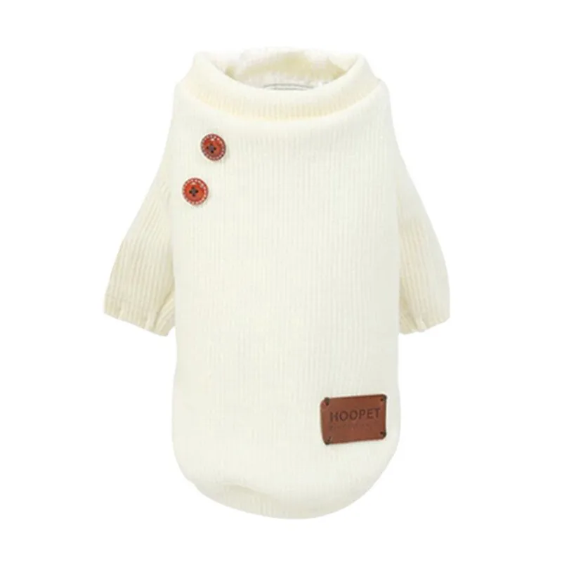 White New Pet Coat Dog Jacket Summer Spring Clothes Puppy Cat Sweater Coat Jacket Jumper Clothes Apparel - Color: White