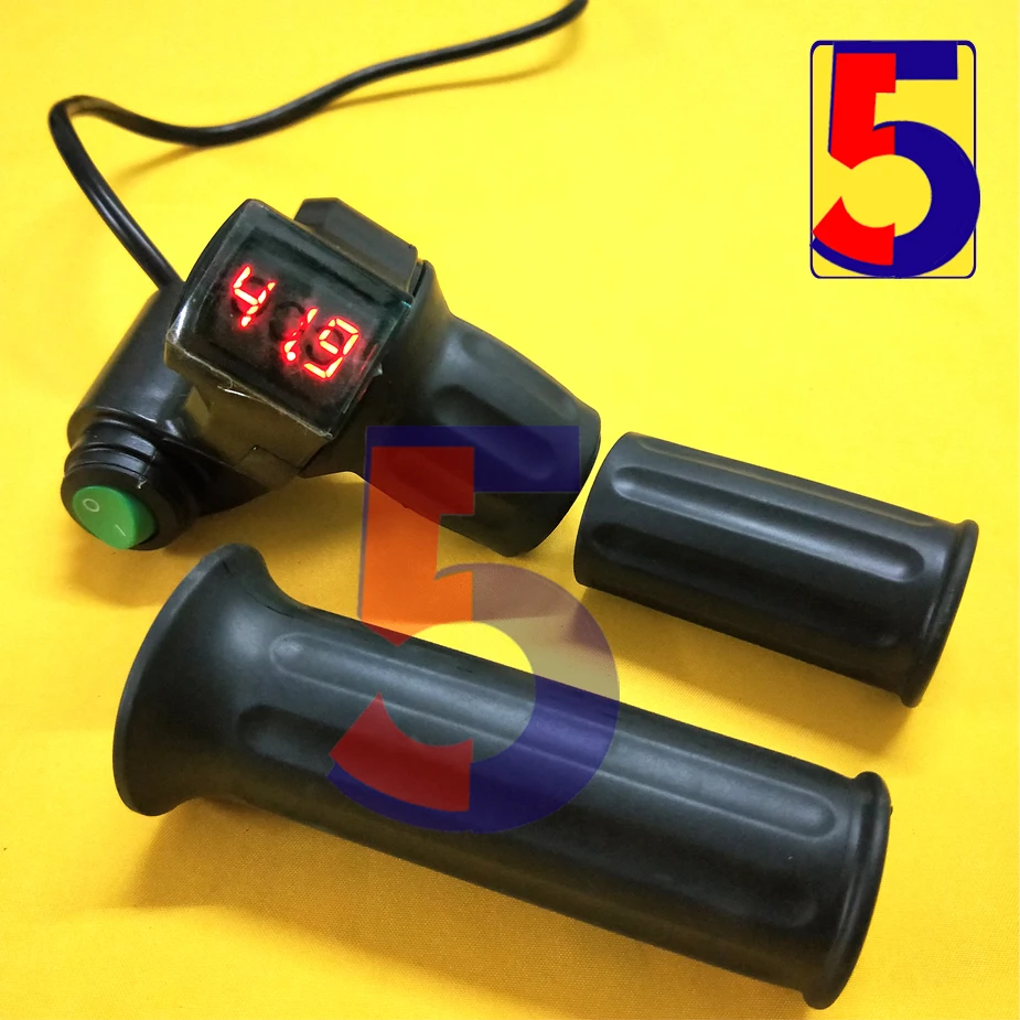 12V-99V-Ebike-Twist-Grips-Throttle-Half-Twist-throttle-with-voltage-display-with-3-Speed-Switch-Cruise-function-Power-Switch (2)