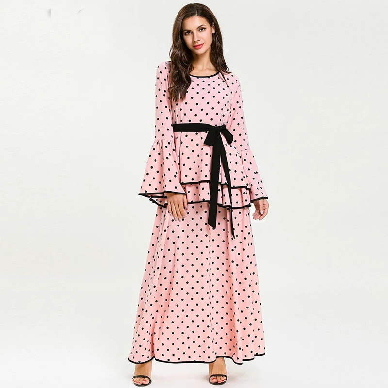 Vestidos Арабская абайя кафтан Marocain Дубай исламское мусульманское платье кафтан женщины Рамадан Elbise Eid платья Sukienki халат Musulmane