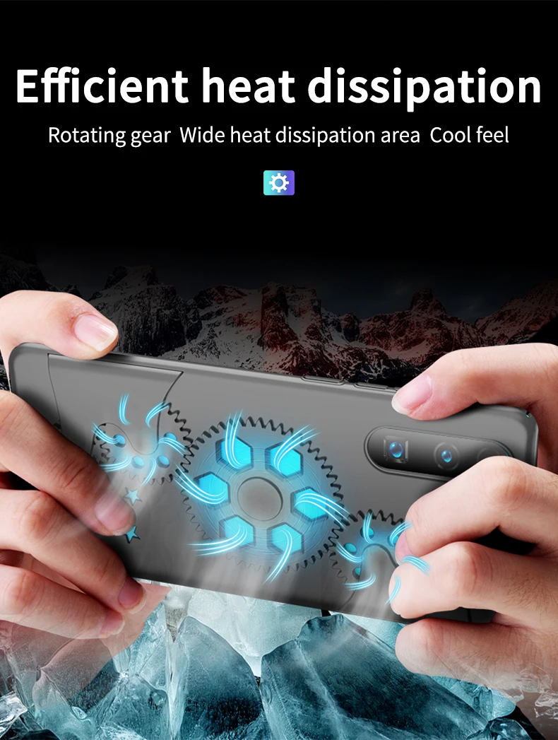 Чехол для телефона huawei P30 Pro Mechanic роторная декомпрессионная Шестерня крышка Анти-осень ультра-тонкий Жесткий ПК huawei P30 Pro Чехол для телефона
