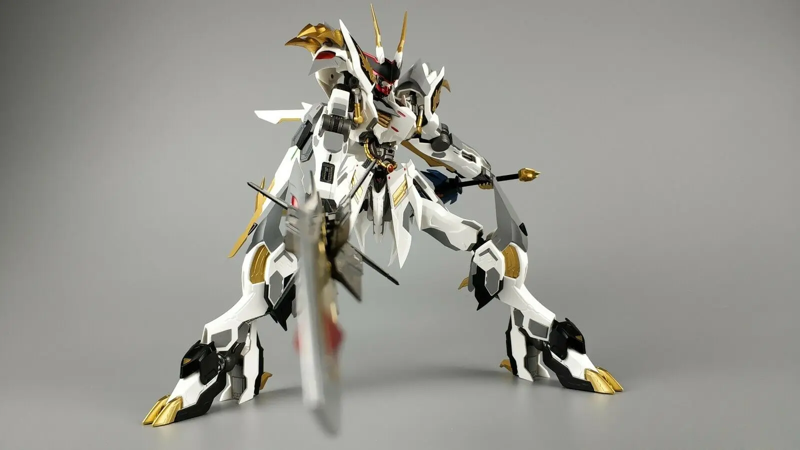 1/100 металлический миф Barbatos Dragon King экшн-фигурка Gundam робот игрушка модель комплект