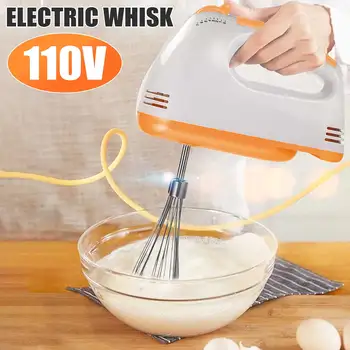 

7 Speed Electric Food Mixer Household Handheld Egg Beater Blender Powerful Whipping Cream Cake Dough Mixer Machine