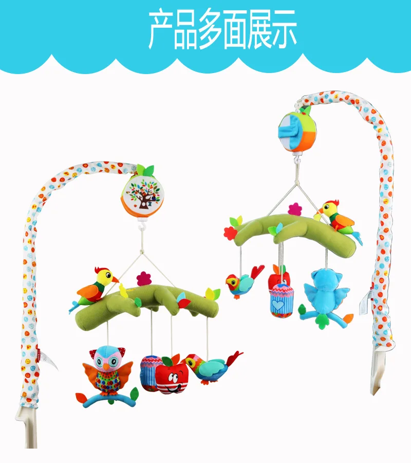 SKK BABY0 Cross Border Горячая-1-летний Yu вращающаяся ткань музыка 35 песня игрушка над детской кроваткой для детей и младенцев