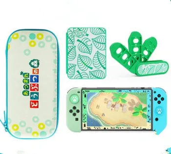 

Console Storage Bag Game Cards Box For Animals Crossing For Nintend Switch NS Joycon and Console