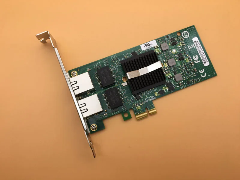Двухпортовый 1 Гбит/С Чипсет 82576EB PCI-E X4 гигабитный серверный адаптер Сетевая карта NIC