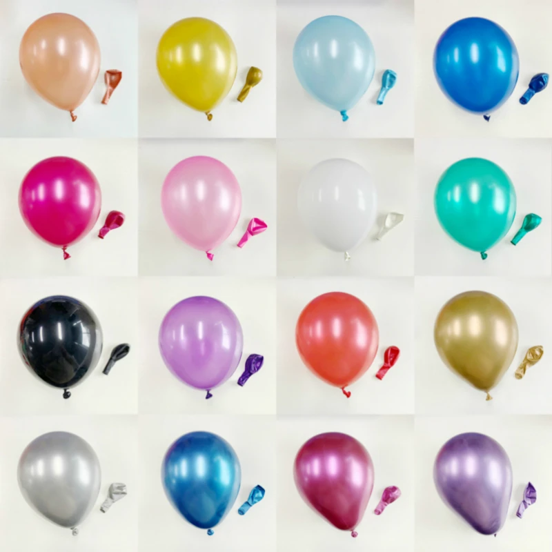 

5/10/20Pcs 12inch Latex Balloons Happy Birthday Party Wedding Decoration Metal/Confetti Balloon Adult Kids Toy Air Balls Globos