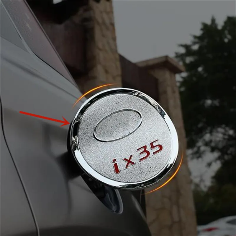 Хромированная/Нержавеющая Накладка на топливный бак для Hyundai IX35 2018-2019 ABS