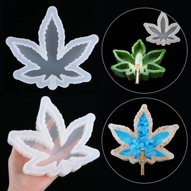 Ashtray Mold For Resin Weed Leaf Ashtray Molds For Epoxy Resin