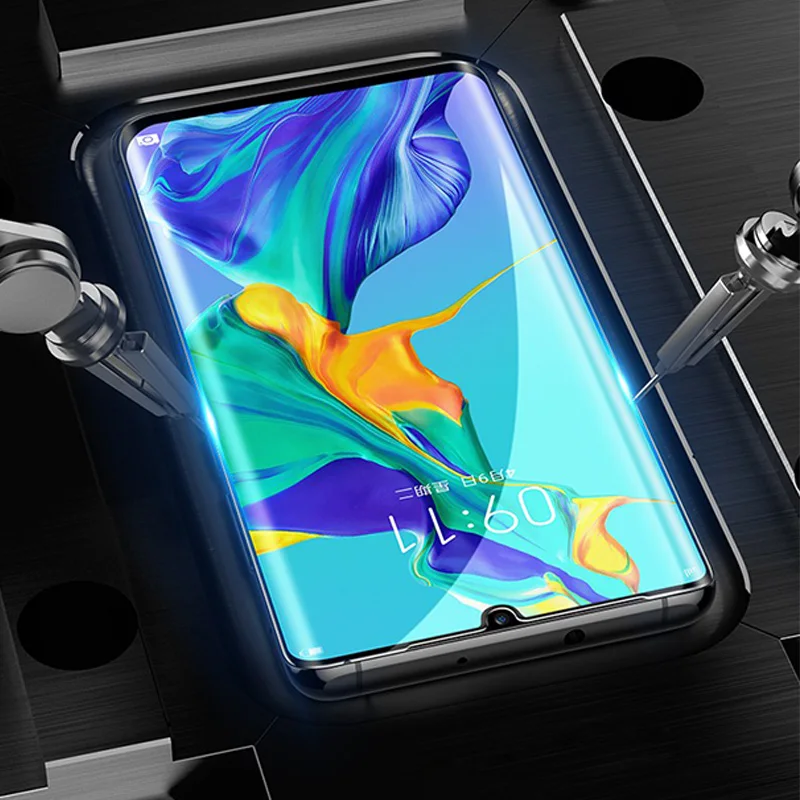 2 в 1 9D экран Portector для Huawei Y9 Y7 Y6 рro рrime 2019 заднего объектива камеры Защитное стекло
