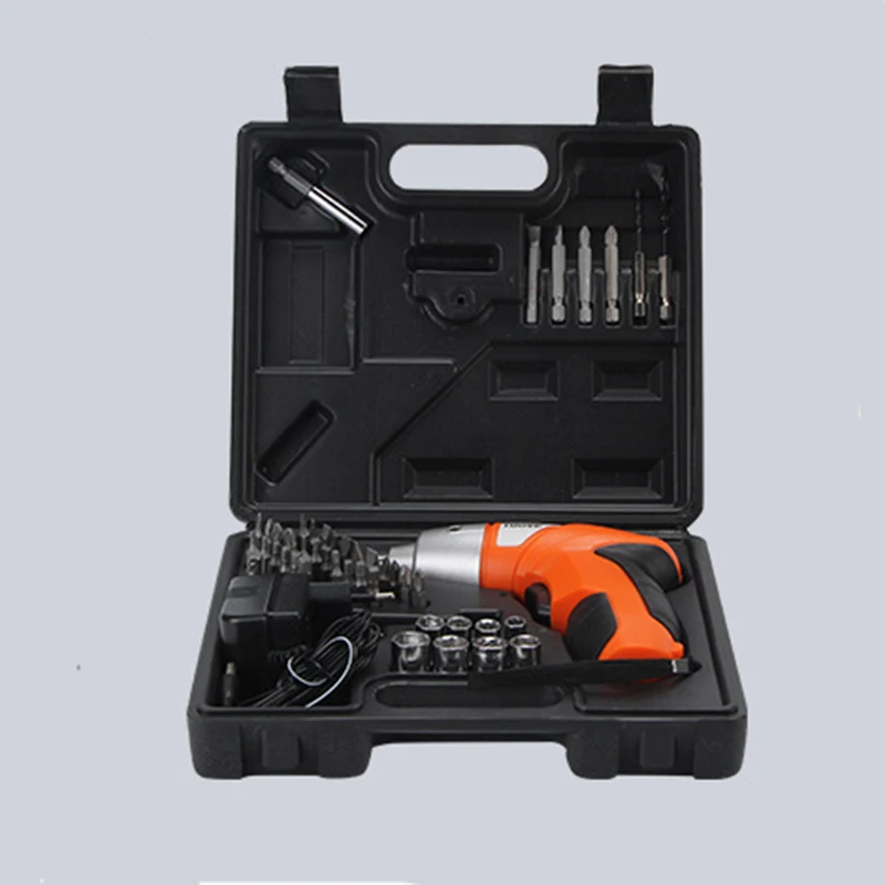 45 In 1 Wireless Electric Screwdrivers Rechargeable Hand Drill Kit for Screw Installation With LED Light 4.2V Rechargeable Tool