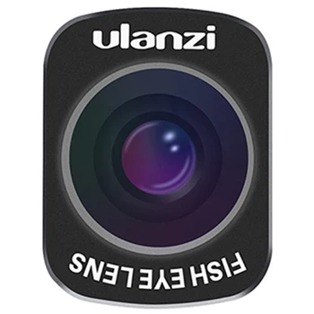 

FFYY-Ulanzi Op-8 Camera Fisheye Lens for Osmo Pocket Gimbal Accessories Magnetic Fisheye Lens