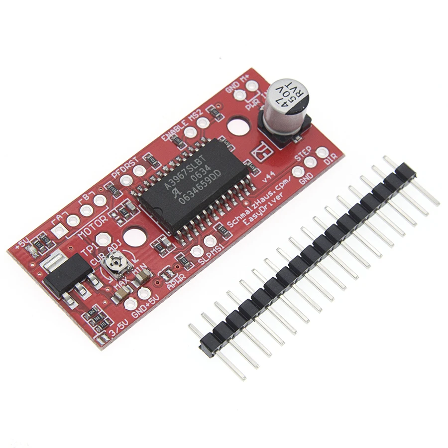 A3967 шаговый двигатель EasyDriver Motor Driver макетная плата для 3D принтера модуль