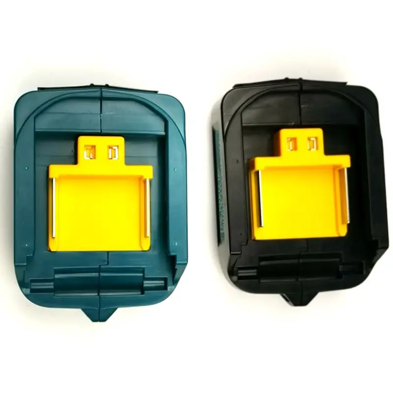 OOTDTY зарядное устройство для телефона адаптер 2 usb порта с Светодиодный Ночник светильник источник питания для Makita