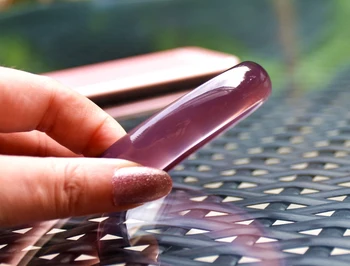 

Natural ice seed purple jade bracelet woman sends mother to elder