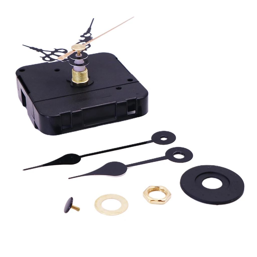 1 Set DIY Small Wall Clock Movement Mechanisms Battery Powered DIY Repair Tool 15Inch Total Shaft Length