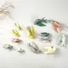 3D Bird Shape Hanging Pendant Ceramic 3D Bird Wall Hanging Pendant Wall Crafts Ornaments DIY Wall Hanging Decoration Home Decor 1