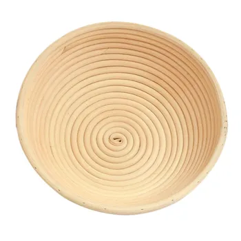

Round Rattan Brotform Bread Proving Basket Dough Proofing Blooming Basket Banneton Baking Tools