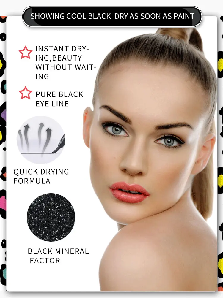 1PCS Waterproof Liquid Eyeliner Pencil Big Eyes Makeup Long-lasting Eye Liner Pen Make up Smooth Fast Dry Cat Eye Cosmetic Tool