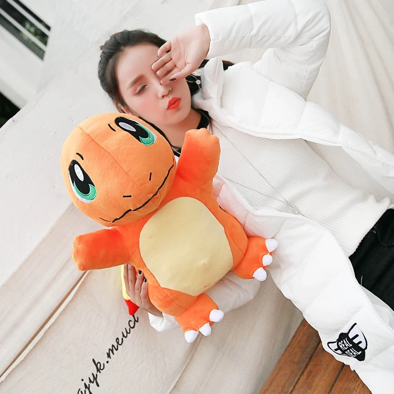 Explosion Model Pet Elf Jenny Turtle Little Fire Dragon Plush Toy Doll Pok�mon God Beast Ball Rag Doll Pillow Home Living Room B