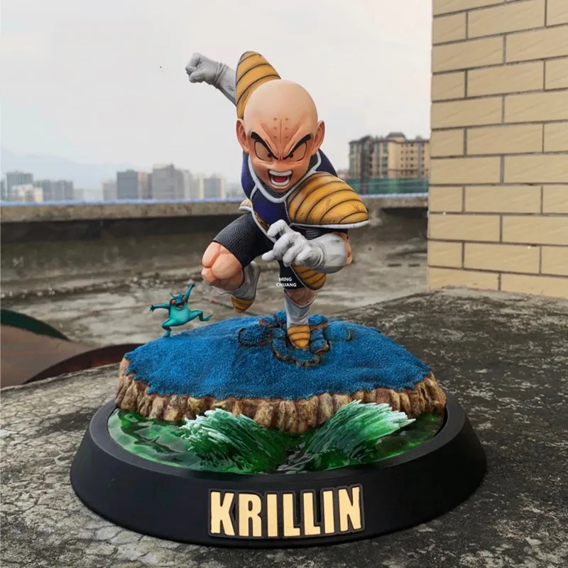1" Статуя Dragon Ball Z сильнейший землянин бюст куририн полноразмерный портрет Qi Yuan Chop GK фигурка игрушка коробка 34 см V801