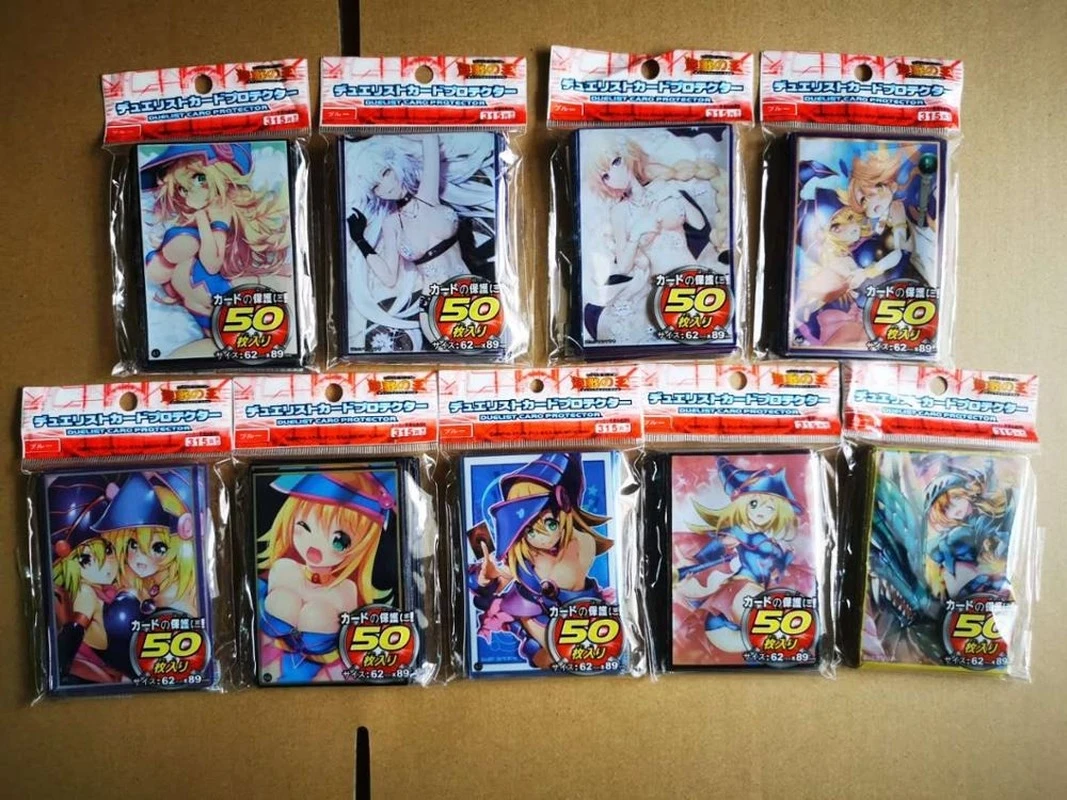 10 packs/set (500 stücke) Anime Yu Gi Oh! Cosplay Yugioh Dunkler Magier  Mädchen Board Spiele Karte Ärmeln Protector toygift|null| - AliExpress