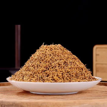 

2020 Wuyishan Jinjunmei Tea Black Tea Spring Tea Full Bud Head Jinjunmei Honey Type Black Tea for Anti-cancer