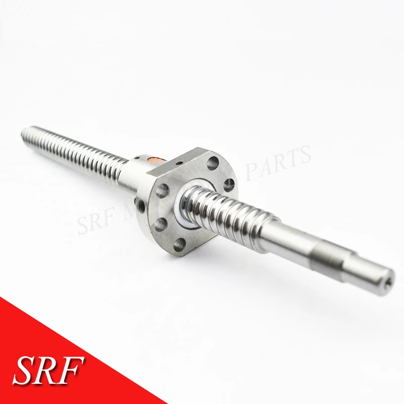 1 шт. 16 мм винтовая передача винт SFU1604 L = 200/250/300/350/400/450/500 мм с одной шариковой шайбой конец механической обработке для числового программного управления типа CNC