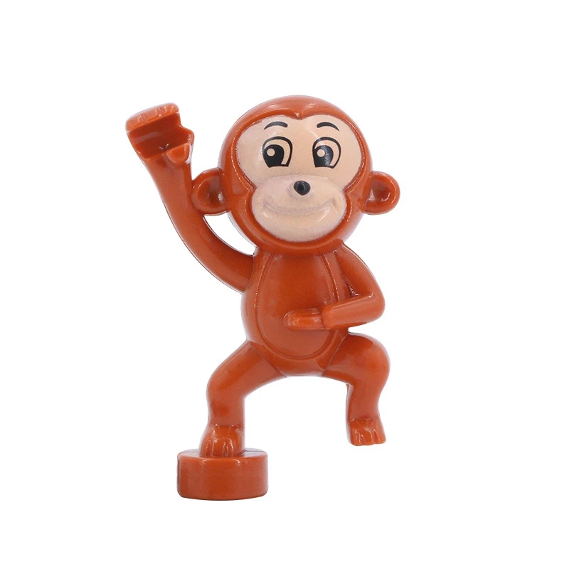 Big Size Whales Animals Zoo Sheep Monkey Dog Beer Rabbit Bird Building Blocks Toys for Children Compatible Big Size Toys Figures 11