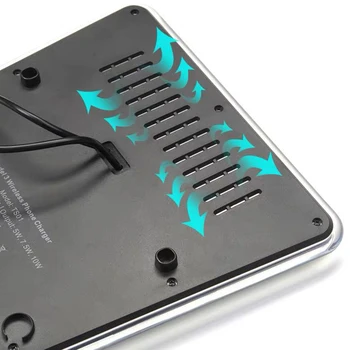 

Fast Wireless Charger Car Black ABS For Tesla model3 Wireless High quality