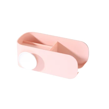 

Hair Tools ABS Home Rack Bathroom Wall Mount Organizer Strong Bearing Waterproof No Drilling Hair Dryer Holder Multifunction