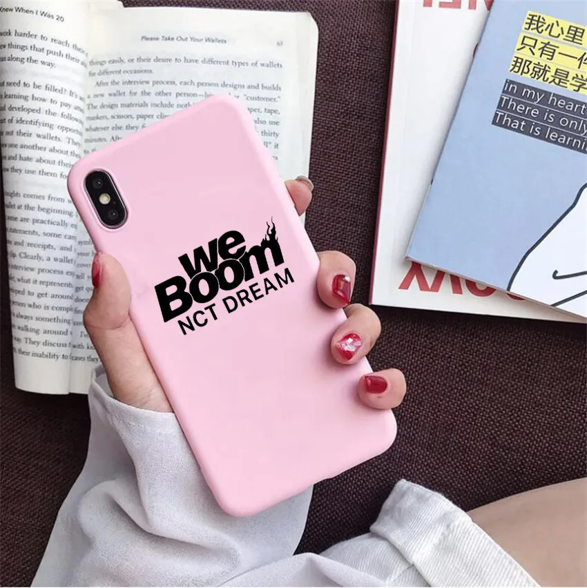 NCT DREAM We Boom Светлячок чехол для iPhone X 7 Plus XS 10 силиконовый чехол для телефона iPhone 6S 8 6 Plus XS Max чехол - Цвет: 22690