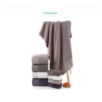 

Home Textile Cotton towel plushness and high Absorbency for adults Clients Hair Face Body Use Home Pantry towels bathroom