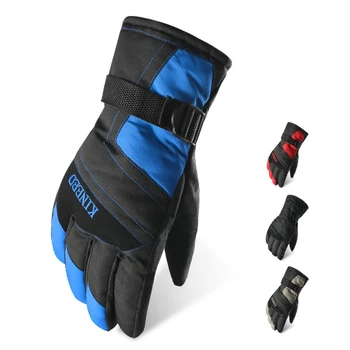 

Motorcycle Gloves Winter Warm Fleece Lined Moto Gloves Windproof Waterproof Motocross Motorbike Riding Gloves Guantes Moto Luva