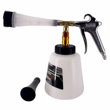 

Car Interior Cleaning tools Air Pulse Device Tornado Pneumatic Dust Home Foam Wash Sprayer Portable Air With Brush Head