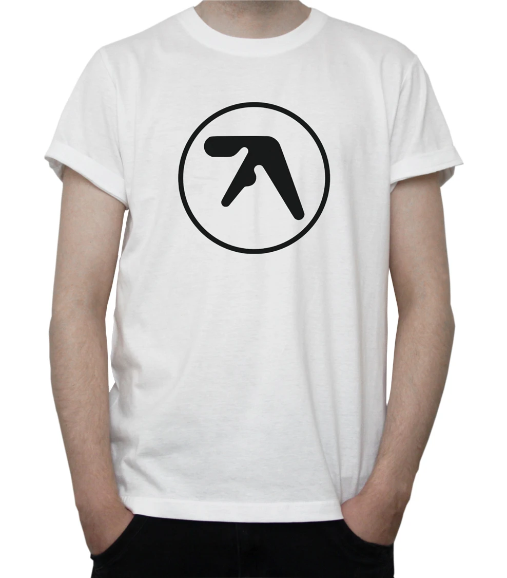 Aphex Twin Inspired Logo T Shirt Electronic Music Techno Idm Acid Ambient Merch Fashion Classic Style Tee Shirt T Shirts Aliexpress