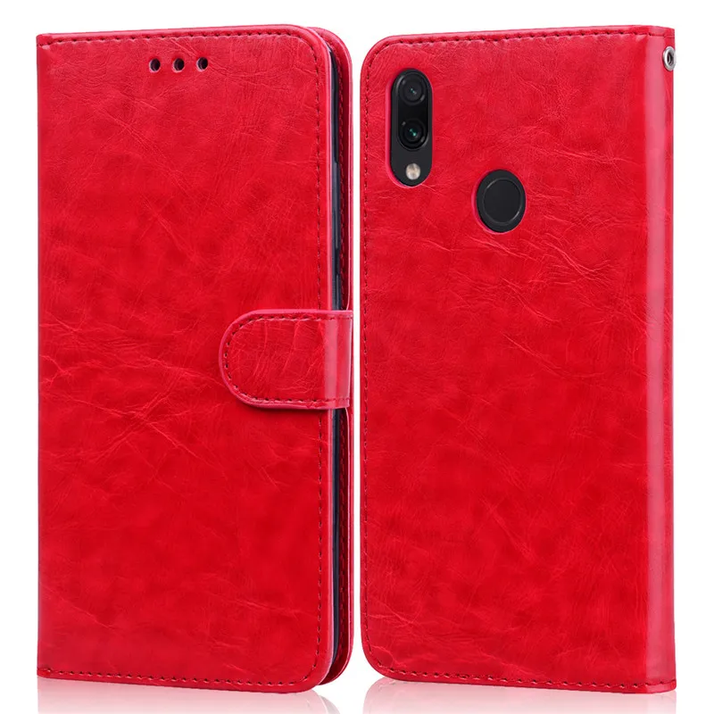 Для Xiaomi Redmi Note 7 Чехол из искусственной кожи флип-чехол-бумажник для Xiaomi Redmi Note 7 Чехол для телефона для Redmi Note 7 Чехол