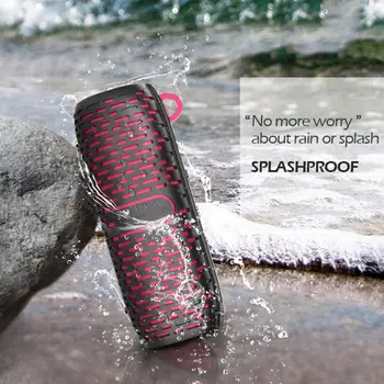 

Mini Portable Speaker Outdoor Anti-fall Sports Waterproof Bass Stereo Wireless Bluetooth Speaker Bluetooth 4.2