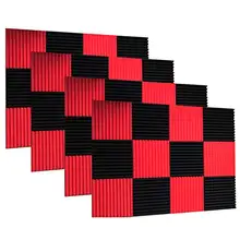 Panneaux d'isolation acoustique en mousse pour barre KTV, 36 pièces, 300x300x25mm, pour insonorisation, coins de Studio