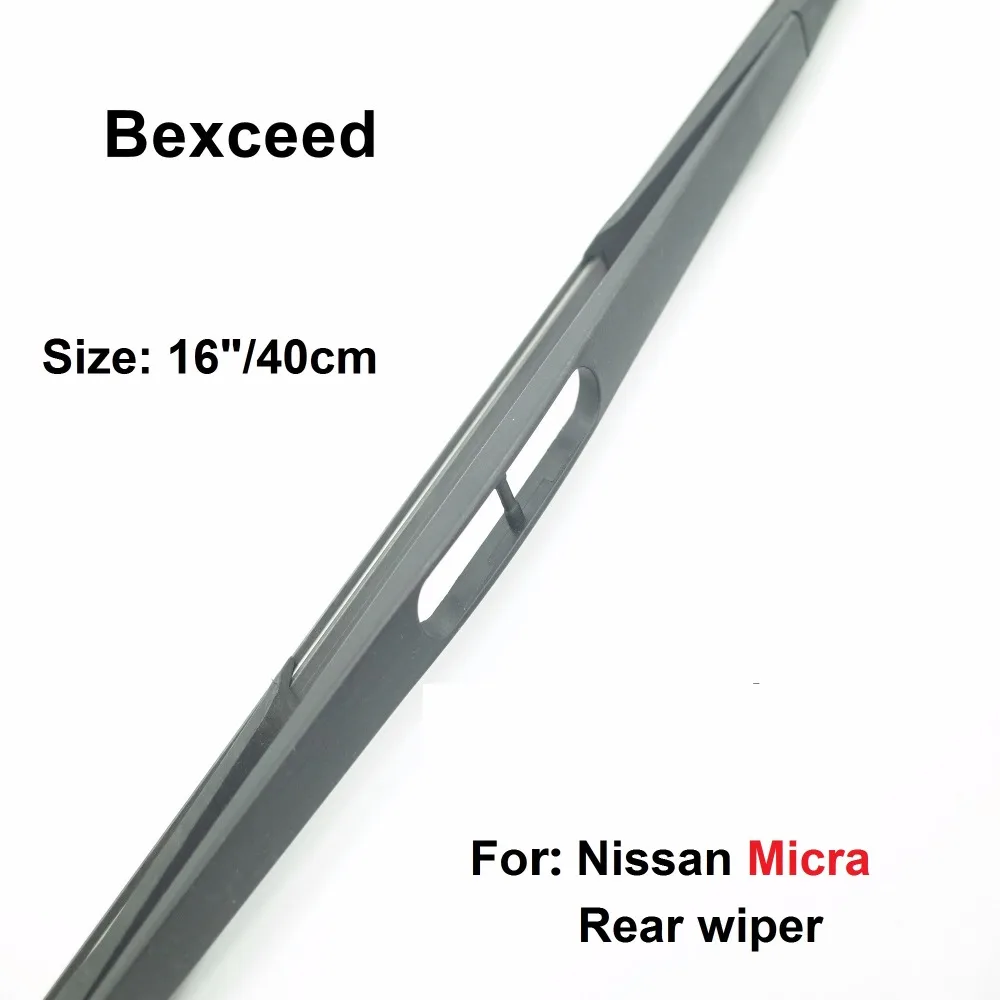 16"/400MM (only Blade) Bexceed of Rear Wiper Blade for Nissan Micra