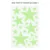 Luminous 3D Stars Dots Wall Sticker for Kids Room Bedroom Home Decoration Glow In The Dark Moon Decal Fluorescent DIY Stickers 13
