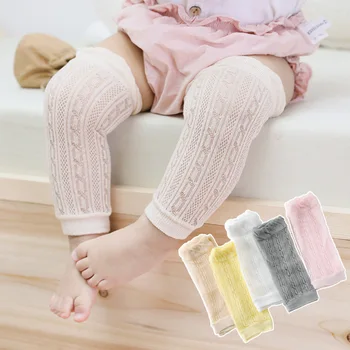 

Cotton Baby Summer Thin Mesh Socks Neonatal Cuff Children Mosquito Baby Barrel Knee Born Leg Warmers striped leg warmers