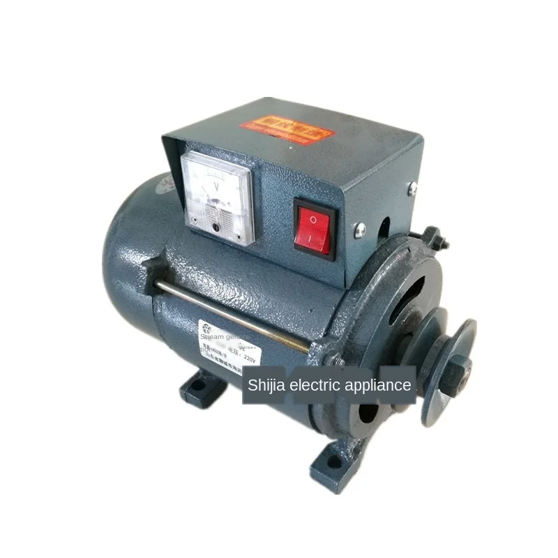 220V high power 3500W-5000W small pulley type permanent magnet lighting generator ► Photo 2/4