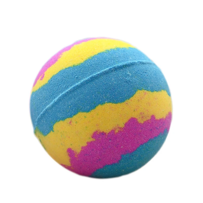 

Colorful Bubble Bath Bomb Natural Fizzy for Women Releases Color, Scent, Bubbles X7YB