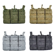 FIRECLUB многофункциональная сумка с тройным зажимом камуфляжная тактическая сумка MOLLE жилет ремень охотничий универсальный фонарик сумка для хранения