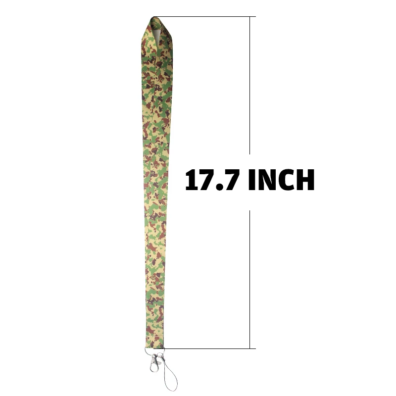 PC170 камуфляж бейдж со шнурком ID Lanyards/Мобильный телефон Веревка/ключ нашейные ремешки Ремешки