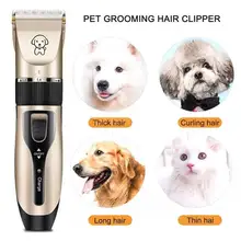 

Pet Cat Hair Clippers for dogs Rechargeable Grooming Shaver professional Set Electric Shear Hair Trimmer for Animal kit Dropship