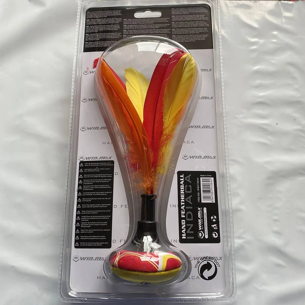 Featherball for Fun Indiaca Peteca Hand Badminton INDIACA New Neoprene Beach Entertainment Shuttlecock | Спорт и развлечения