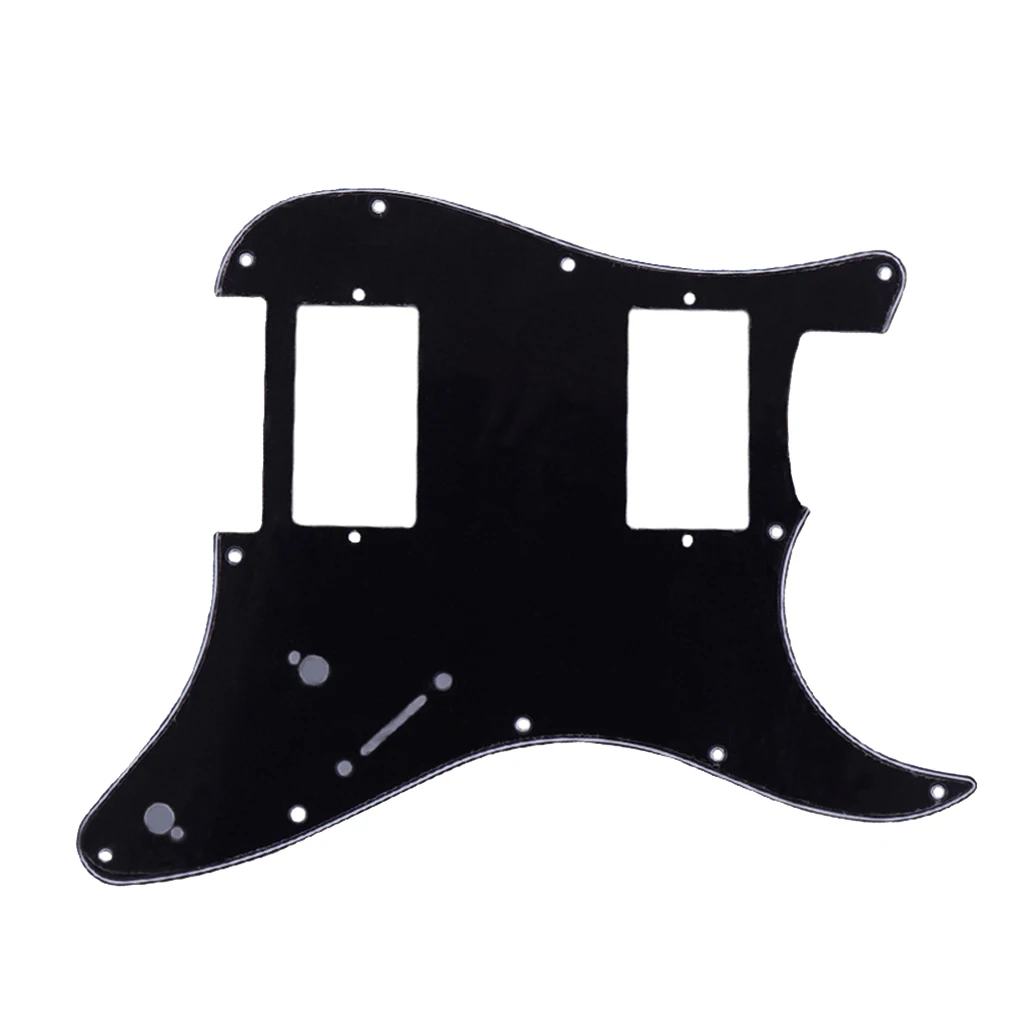 Pickguard Guitar Pickguard Humbucking Pickup For ST / SQ /  Guitar, Black