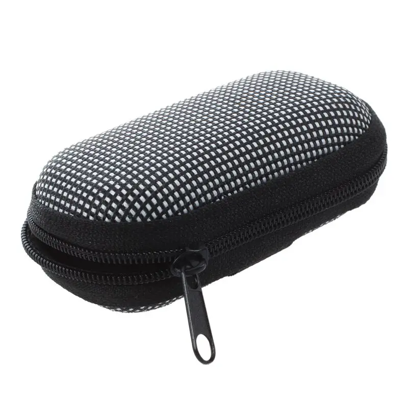 

NEW- Black White Dotted Cover Case Holder for Folding Presbyopic Reading Glasses
