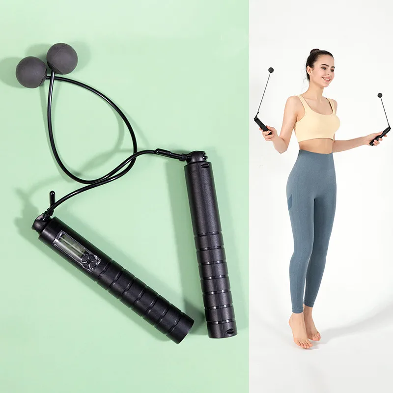 Cordless Jump Ropes Electronic Digital Skip Rope Calorie Consumption Professional Fitness Body Building Exercise Jumping | Спорт и